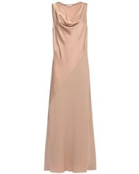 Antonelli - Cowl-Neck Sleeveless Maxi Dress - Lyst
