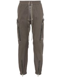 Rick Owens - Organic-Cotton Tapered Trousers - Lyst