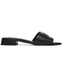 KARL LAGERFELD - Block-Heel Sandals - Lyst