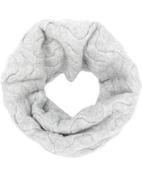 N.Peal Cashmere - Cable Cashmere Snood - Lyst