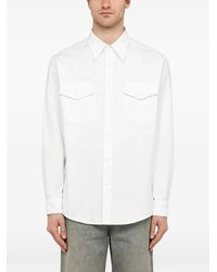 Department 5 - Flap-Pocket Button-Down Shirt - Lyst