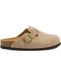 Scholl - Buckle-Strap Mules - Lyst