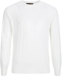 Gran Sasso - Ribbed Crew-Neck Sweater - Lyst