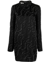 Stella McCartney - Rhinestone Embellished Shift Dress - Lyst