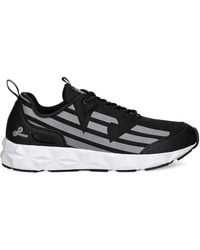 EA7 - Ultimate C2 Kombat Mesh-Panel Sneakers - Lyst
