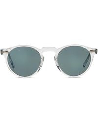Oliver Peoples - Gregory Round-Frame Sunglasses - Lyst