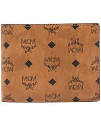 MCM - Monogram Wallet - Lyst