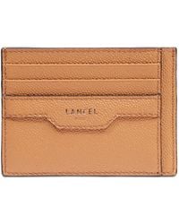 Lancel - Tarjetero de piel con logo - Lyst