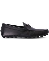 Tod's - Gommino Leather Loafers - Lyst