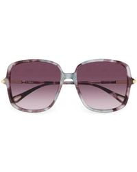 Chloé - Oversized Square-Frame Sunglasses - Lyst
