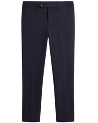 Tommy Hilfiger - Logo-Plaque Slim-Fit Trousers - Lyst