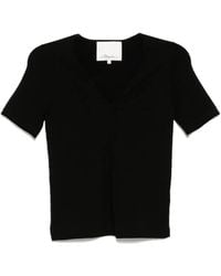 3.1 Phillip Lim - Compact Geribbeld T-Shirt - Lyst