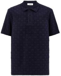 Ferragamo - Monogram Polo Shirt - Lyst