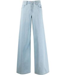 J Brand Jeans a gamba ampia - Blu