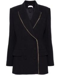 Chloé - Blazer Con Doble Botonadura - Lyst