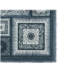 Roberto Cavalli - Schal Mit Zebramuster - Lyst