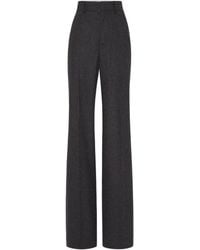 DSquared² - High-Waisted Flared Trousers - Lyst