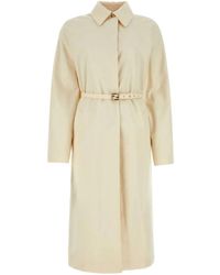 Fendi - Belted Trench Coat - Lyst