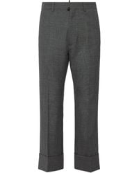 DSquared² - Pantalones De Lana - Lyst