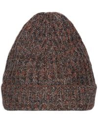 Malo - Ribbed-Knit Cashmere Beanie Hat - Lyst