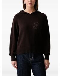 ARMANI EXCHANGE - Logo-Embroidered Raglan-Sleeves Sweater - Lyst