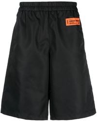 Heron Preston - Ex-Ray Logo-Patch Shorts - Lyst