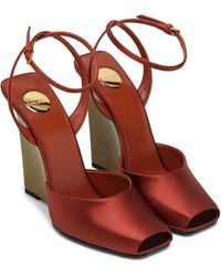 Saint Laurent - 110Mm La Scandale Sandals - Lyst