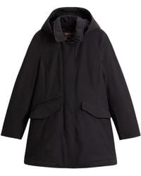 Woolrich - Removable-Hood Coat - Lyst