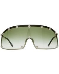 Rick Owens - Shielding Geometric-Frame Sunglasses - Lyst