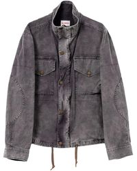 KAMIYA - Chaqueta Vaquera Con Bolsillos Con Solapa - Lyst