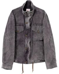 KAMIYA - Jeansjacke Mit Klappentasche - Lyst
