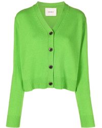 Lisa Yang - Marion Cropped Cashmere Cardigan - Lyst