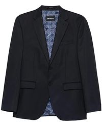 KARL LAGERFELD - Nova Notched-Lapel Blazer - Lyst
