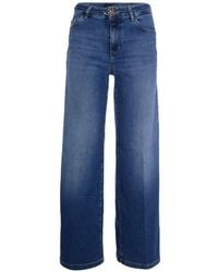 Liu Jo - Five-Pockets Belted Jeans - Lyst