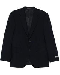 Canali - Blazer Boutonné À Revers Crantés - Lyst