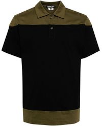 Comme des Garçons - Colour-block Cotton Polo Shirt - Lyst