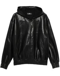 Amiri - Leather Zip Jacket - Lyst