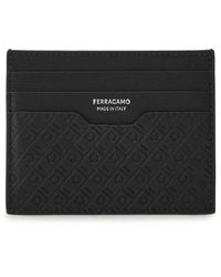 Ferragamo - Kartenetui Mit Monogramm - Lyst