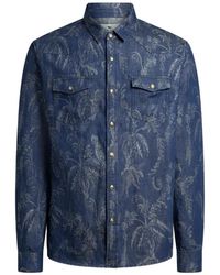 Etro - All-Over Jacquard-Motif Shirt - Lyst