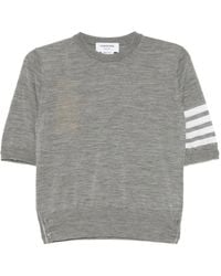 Thom Browne - Camiseta con detalle de rayas RWB - Lyst