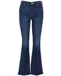 Mother - The Weekender Faded Flared Jeans - Lyst
