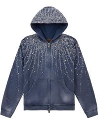 BIRTH OF ROYAL CHILD - Diamond Zip-up Hoodie - Lyst