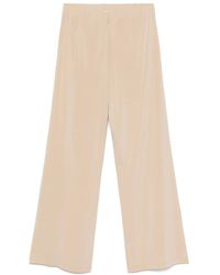 Le Tricot Perugia - Elasticated-Waistband Trousers - Lyst