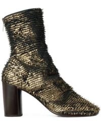 Lemaire - 80Mm Glove Heeled Ankle Boots - Lyst
