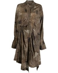 Ziggy Chen - Blousejurk Met Print - Lyst