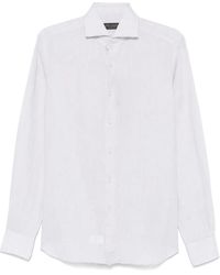 Dell'Oglio - Linen Shirt - Lyst