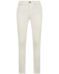 Moorer - Jeans Met Vijf Zakken - Lyst