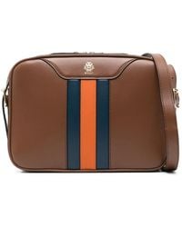 Bally - Stripe-Detailed Shoulder Bag - Lyst