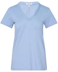 Rag & Bone - Slub Vee V-Neck T-Shirt - Lyst