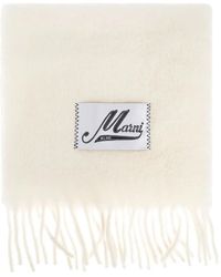 Marni - Sciarpa Con Applicazione - Lyst